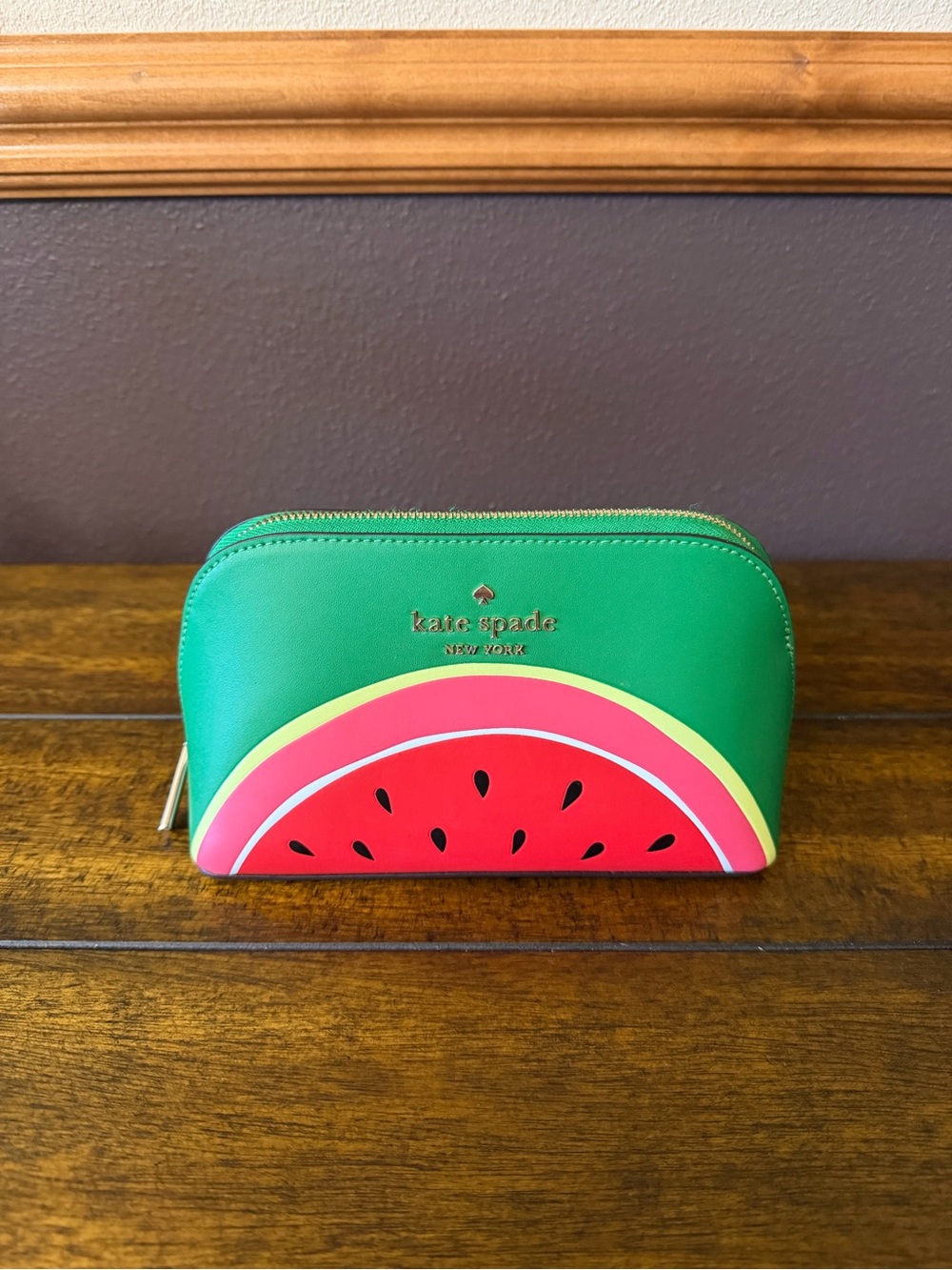 ✨NWOT - Kate Spade Watermelon Small Cosmetic Case✨ - Picture 2 of 8